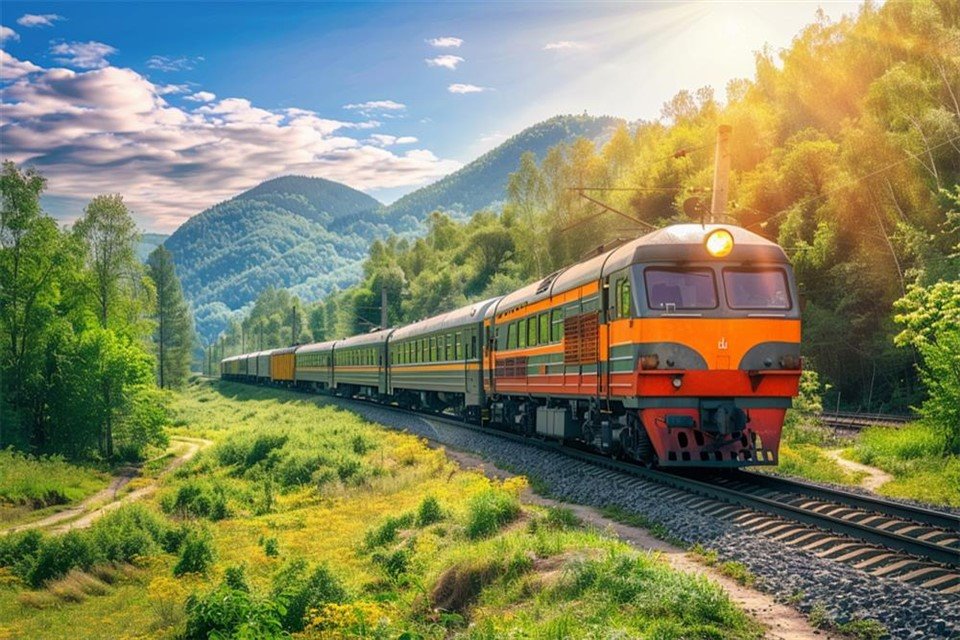Railway Trucking Express mus rau lwm lub teb chaws